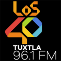 LOS40 Tuxtla - 96.1 FM - XHTGZ-FM - Radio Núcleo - Tuxtla Gutiérrez, Chiapas